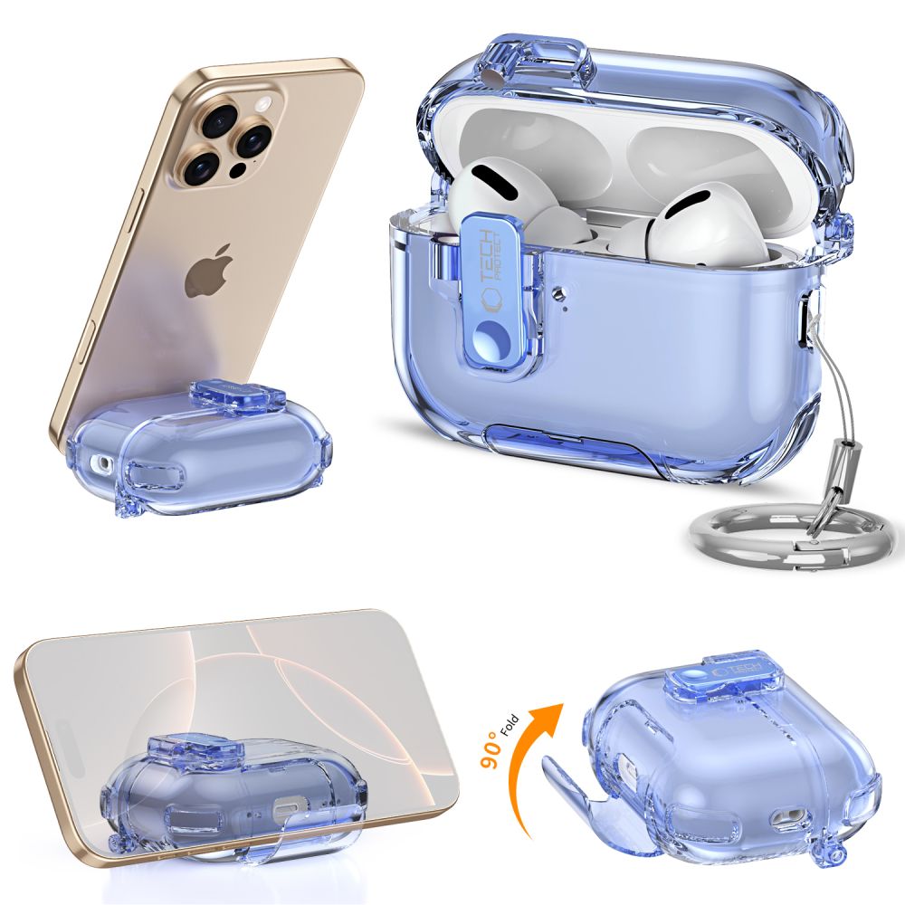 Tech-Protect Bounce Pro Case til AirPods Pro 3 - Blå