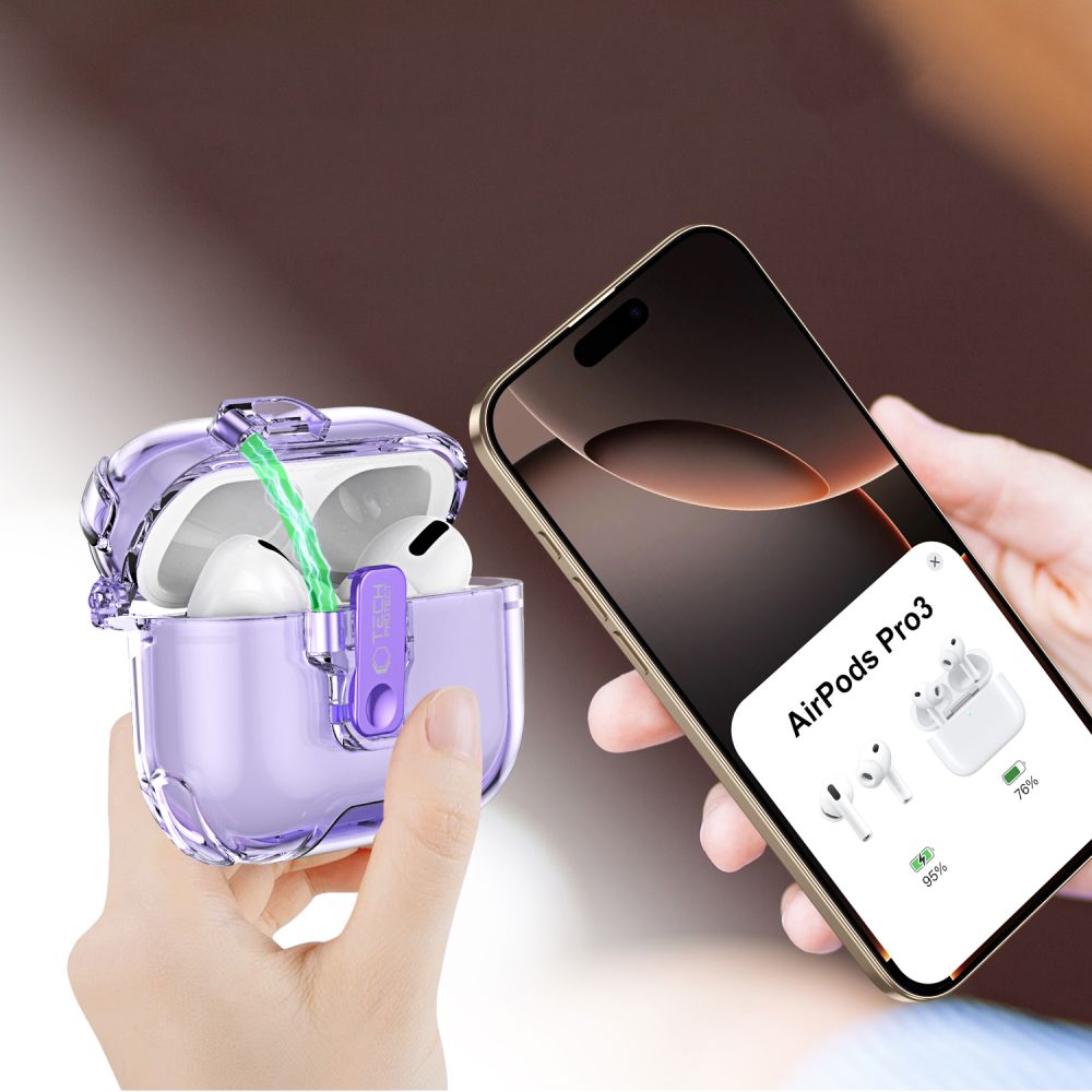 Tech-Protect Bounce Pro Case til AirPods Pro 3 - Blå