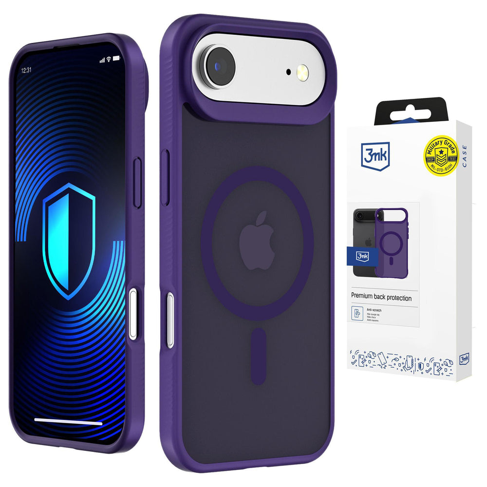 3mk Smoke MagCase til iPhone Air - lilla