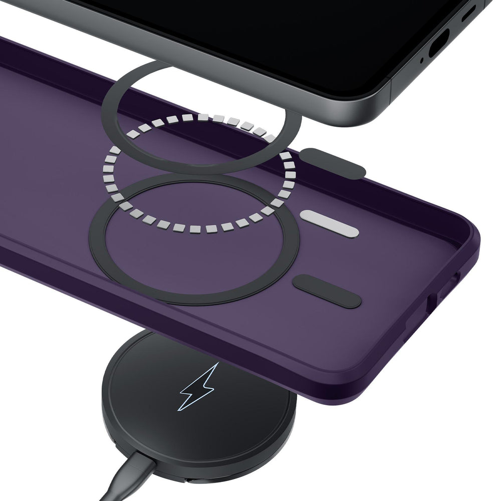3mk Smoke MagCase til iPhone Air - lilla