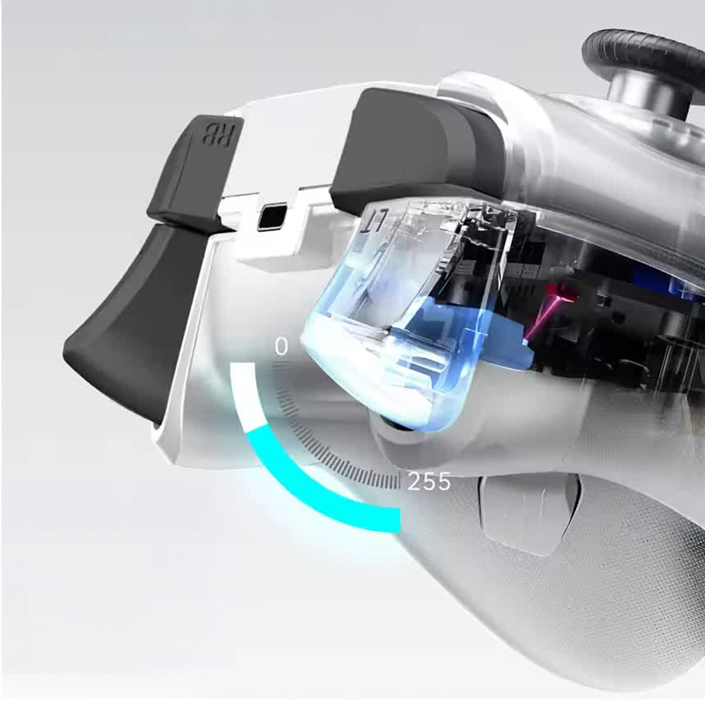 Machenike G5Pro Max trådløs spilkontroller med opladningsstation - hvid