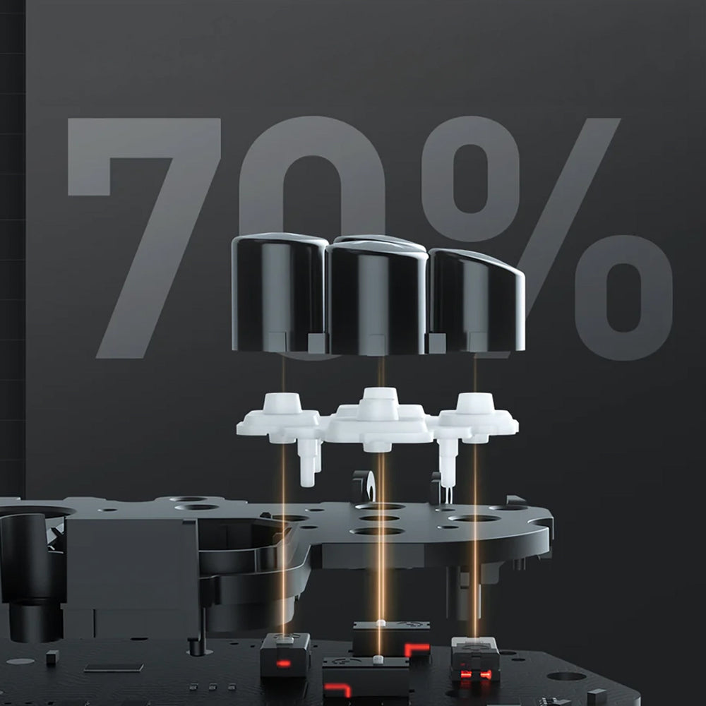 Machenike G5Pro Premium Edition trådløs spilkontroller med opladningsstation - sort og guld