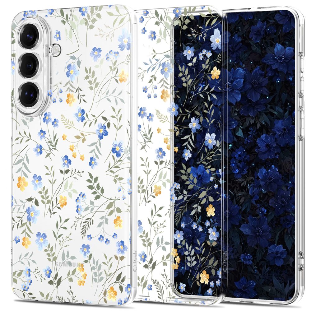 Tech-Protect FlexAir Case til Samsung Galaxy S26 - Farverige blomster