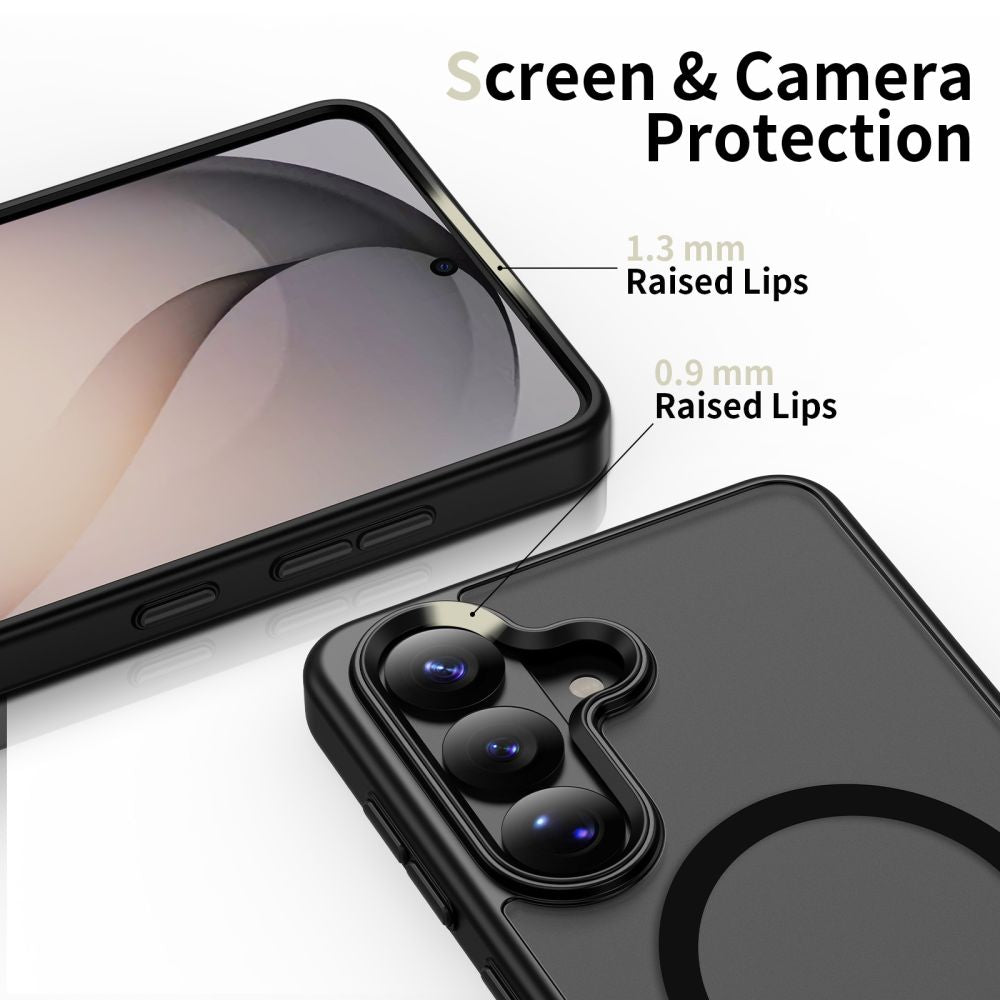 Tech-Protect Magmat MagSafe Case til Samsung Galaxy S26+ - sort