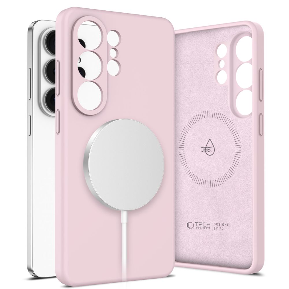 Tech-Protect Silicone MagSafe Case til Samsung Galaxy S26 Ultra - Pink
