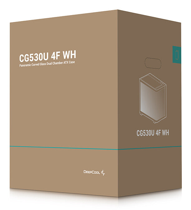 DeepCool CG530U 4F Tower Hvid