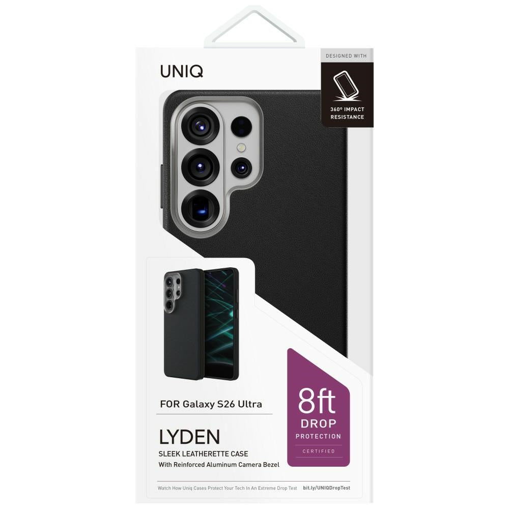 Uniq Lyden Case til Samsung Galaxy S26 Ultra Magclick opladning - sort