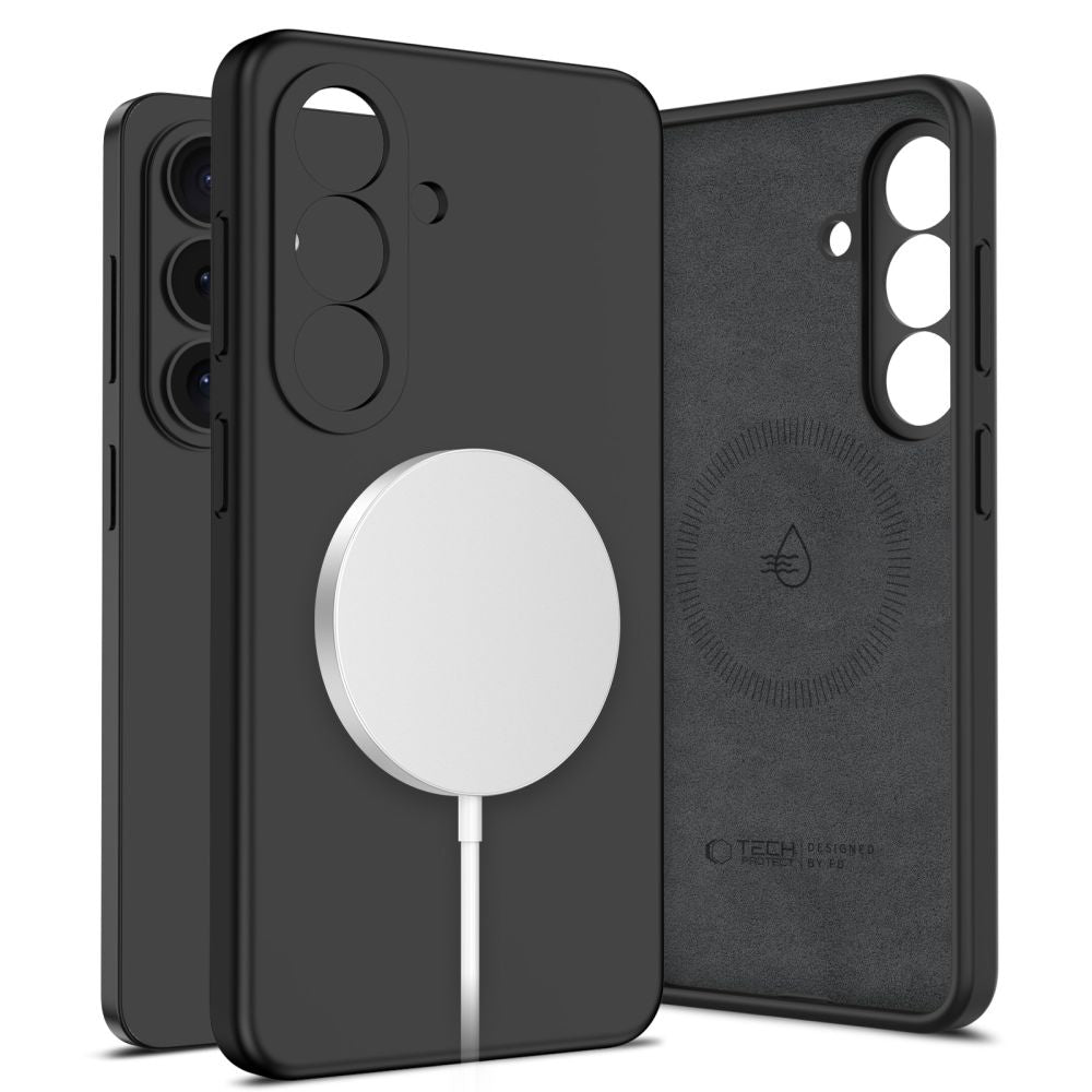 Tech-Protect Silicone MagSafe Case til Samsung Galaxy S26 - sort