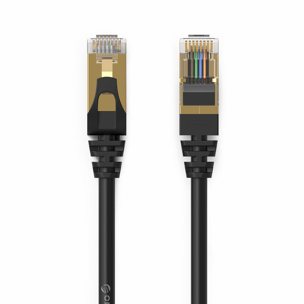 Orico PUG-C7 CAT7 10Gbps RJ45 Ethernet Network Cable Internet LAN Round 20m - Black
