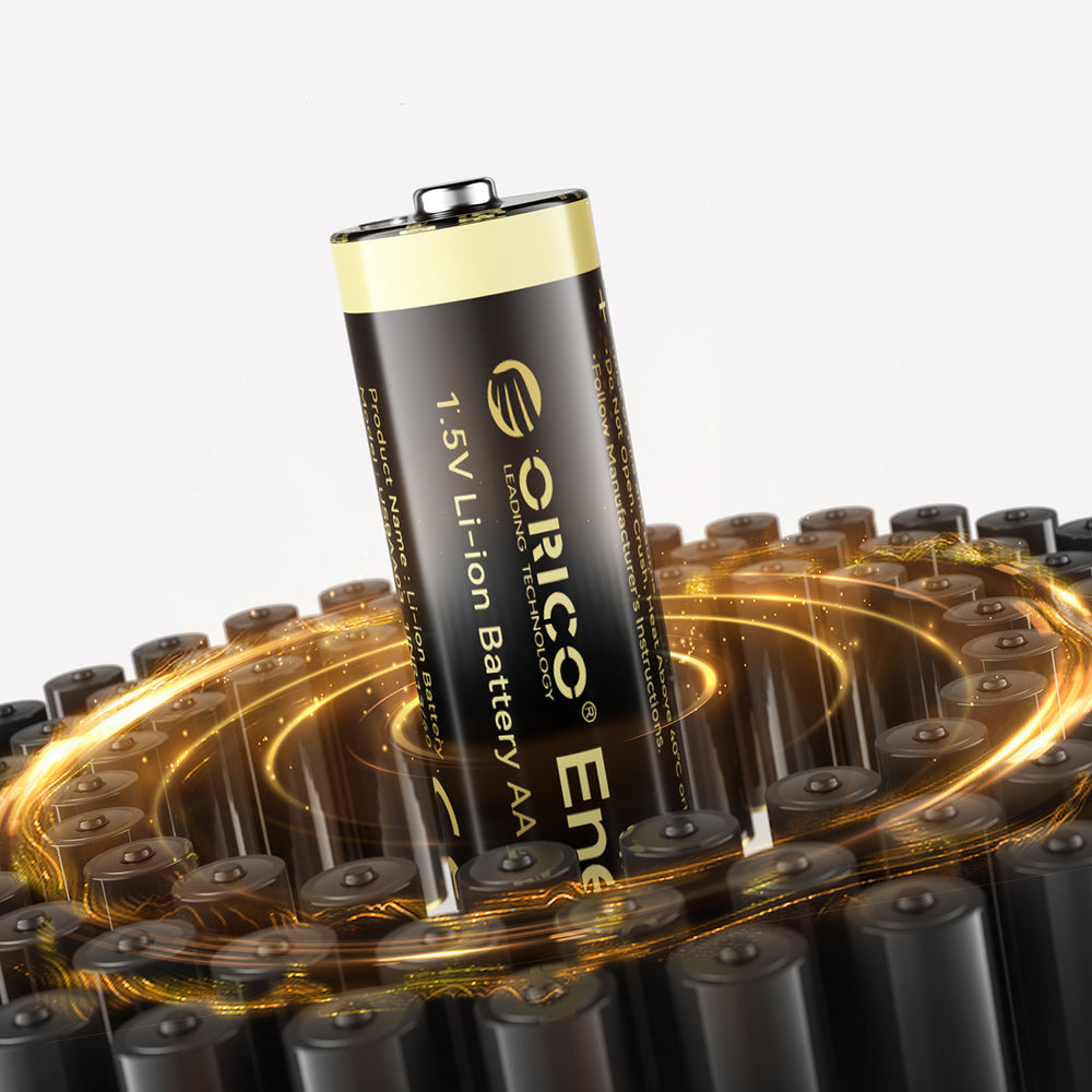 Orico Ener-G EG5C lithium battery 1.5V 2100mWh AA USB-C rechargeable battery 2 pcs.
