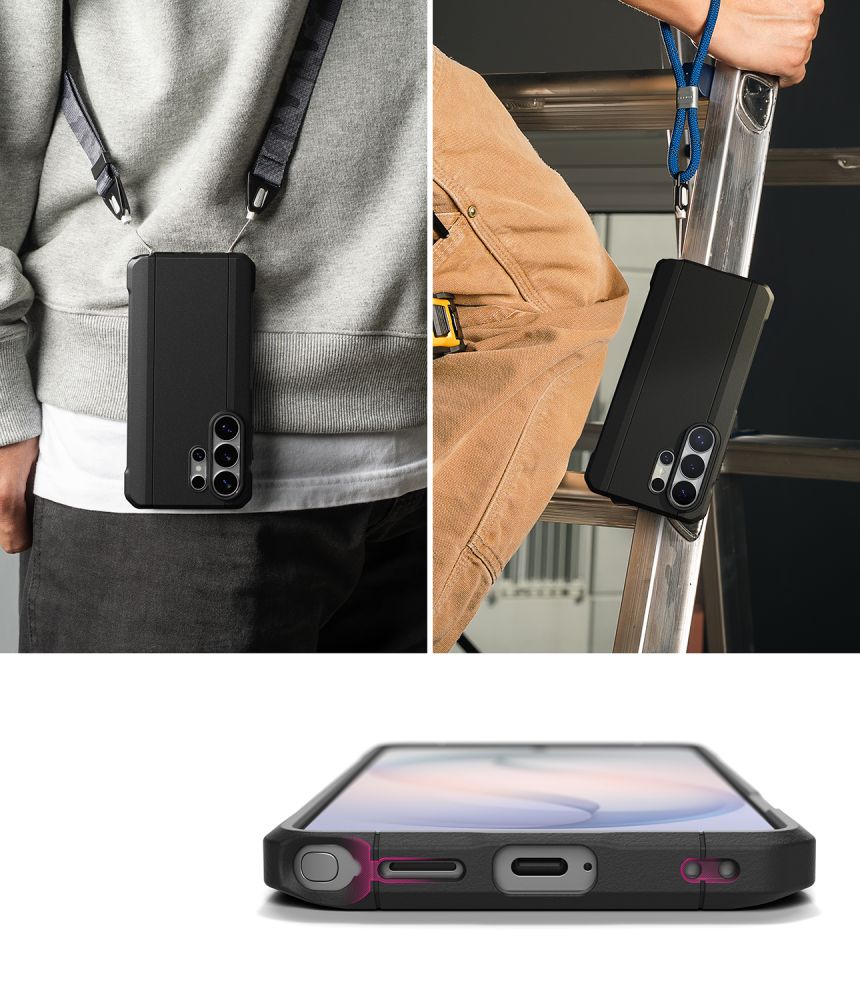 Ringke Onyx Alfa Case til Samsung Galaxy S26 Ultra - sort