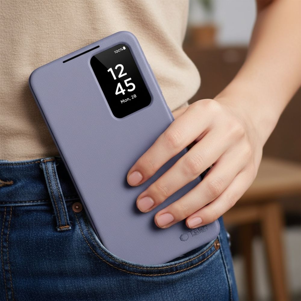 Tech-Protect Smart Wallet Case til Samsung Galaxy S26+ - lilla