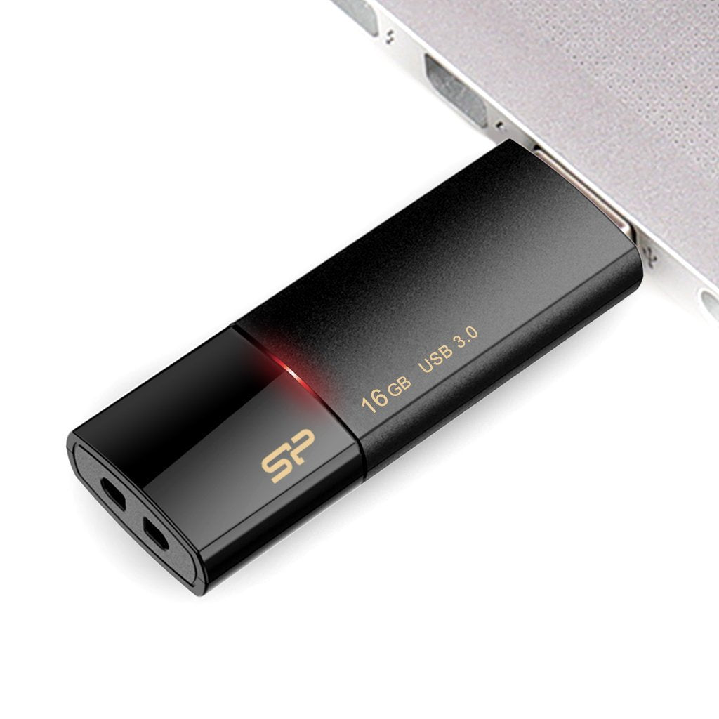 Silicon Power Blaze B05 USB-nøgle 16 GB USB Type-A 3.2 Gen 1 (3.1 Gen 1) Sort