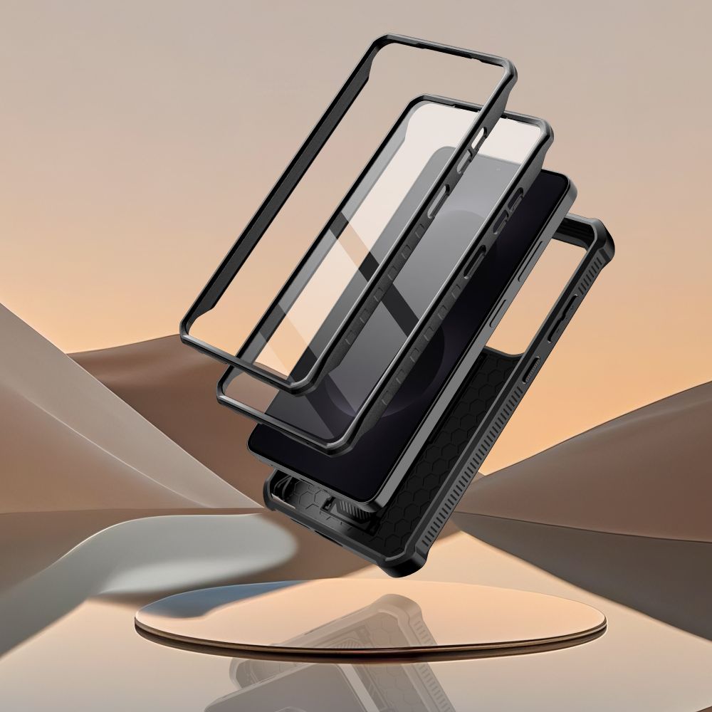 Tech-Protect Kevlar Cam+ Case til Samsung Galaxy S26 Ultra - sort
