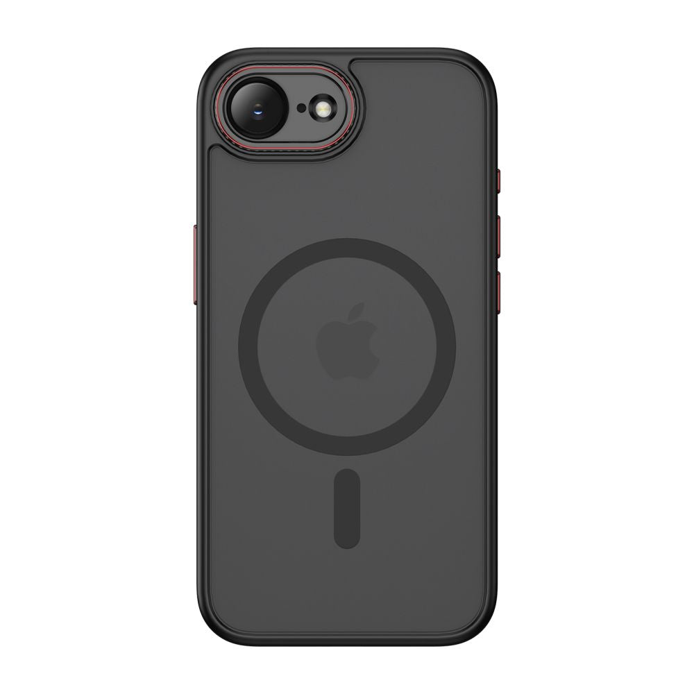 Tech-Protect MagCam Case til iPhone 16E / 17E - Halvt gennemsigtigt