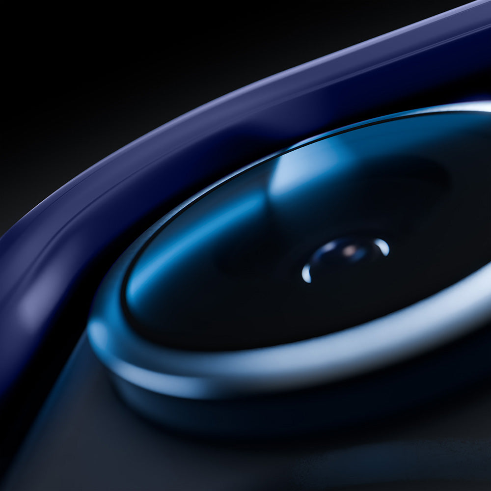 3mk Smoke MagCase til Samsung Galaxy S25 Ultra - Blå-Gennemskinnelig