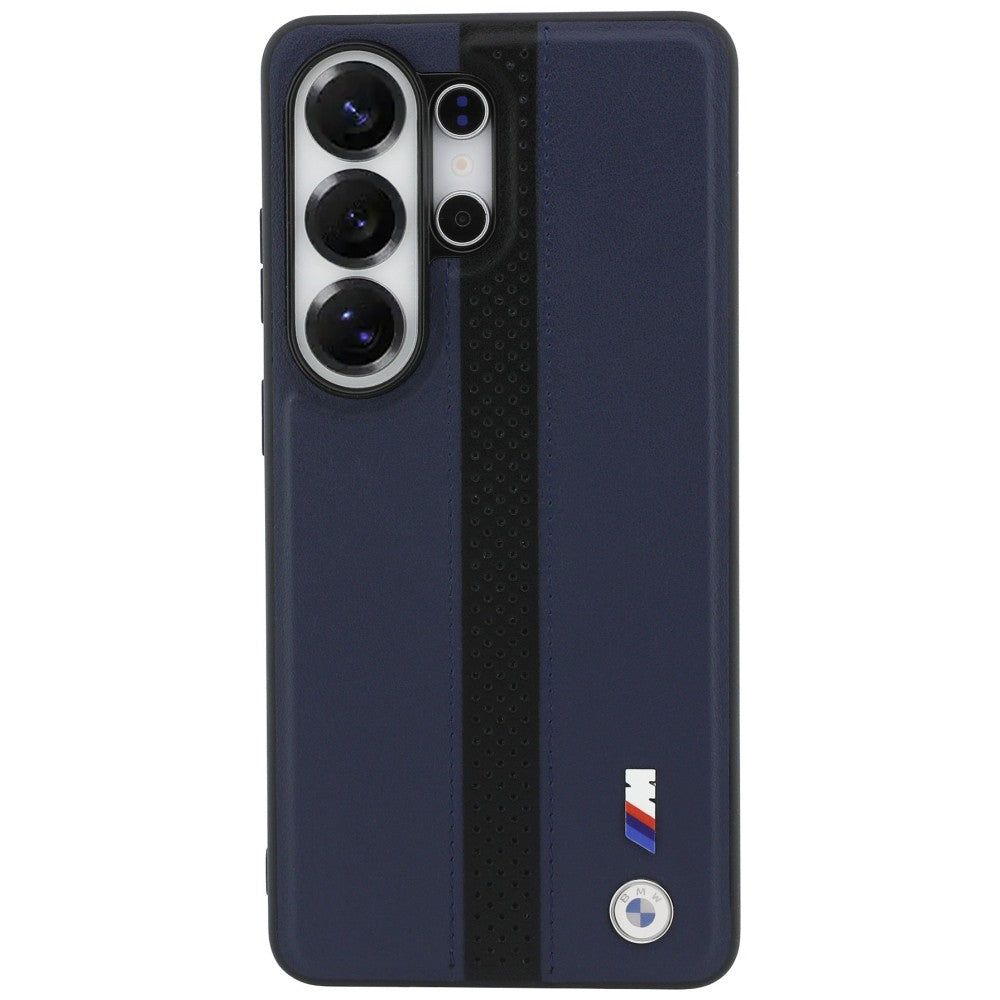 BMW perforeret stribe logo MagSafe Case til Samsung Galaxy S26 Ultra - Navy Blue