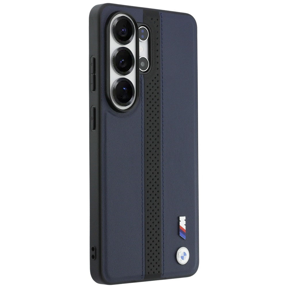 BMW perforeret stribe logo MagSafe Case til Samsung Galaxy S26 Ultra - Navy Blue
