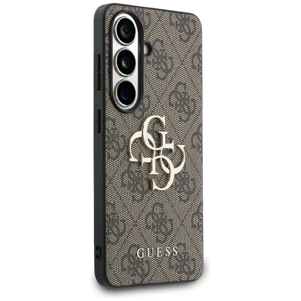 Guess 4G Big Metal Logo Case til Samsung Galaxy S26 - Brunt