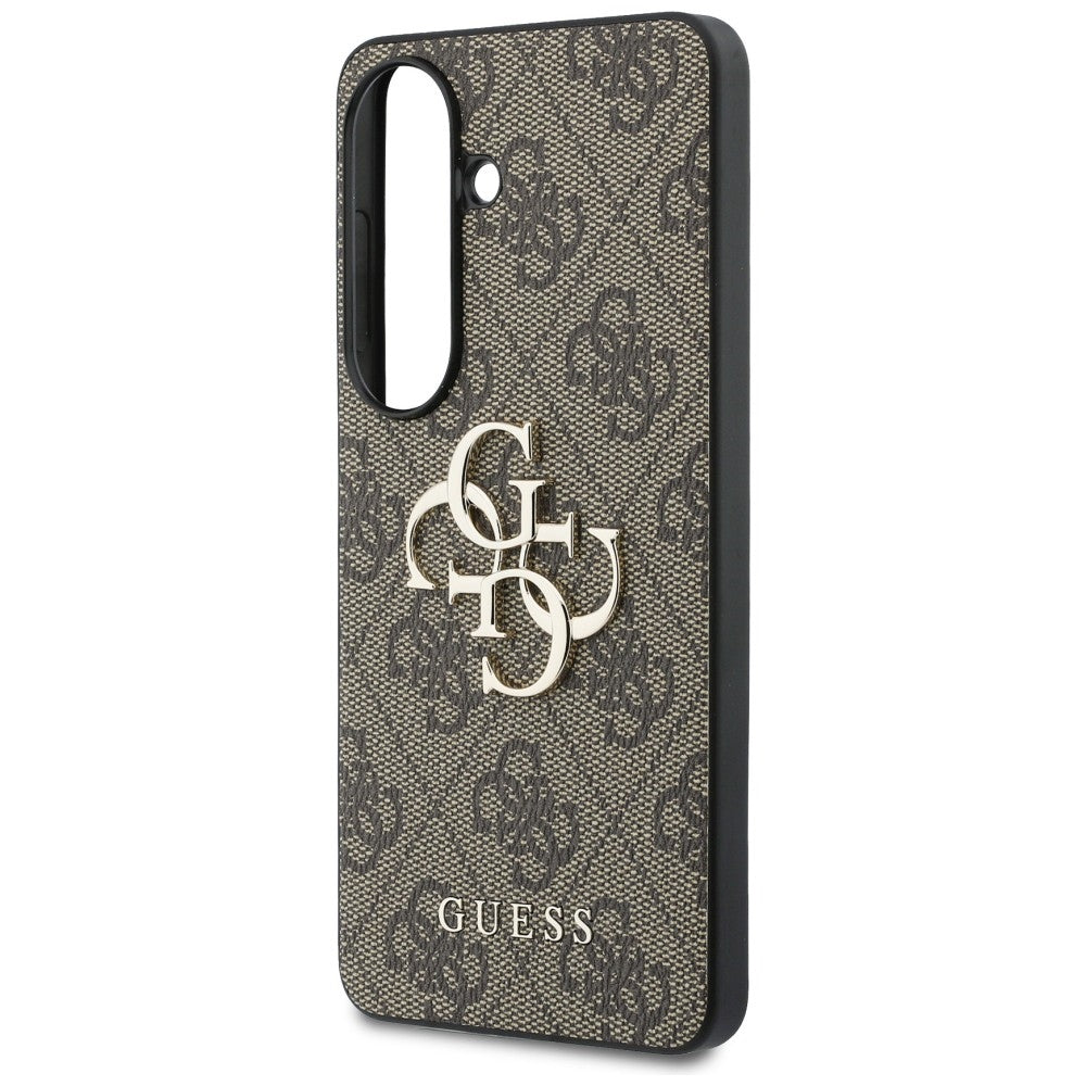 Guess 4G Big Metal Logo Case til Samsung Galaxy S26 - Brunt