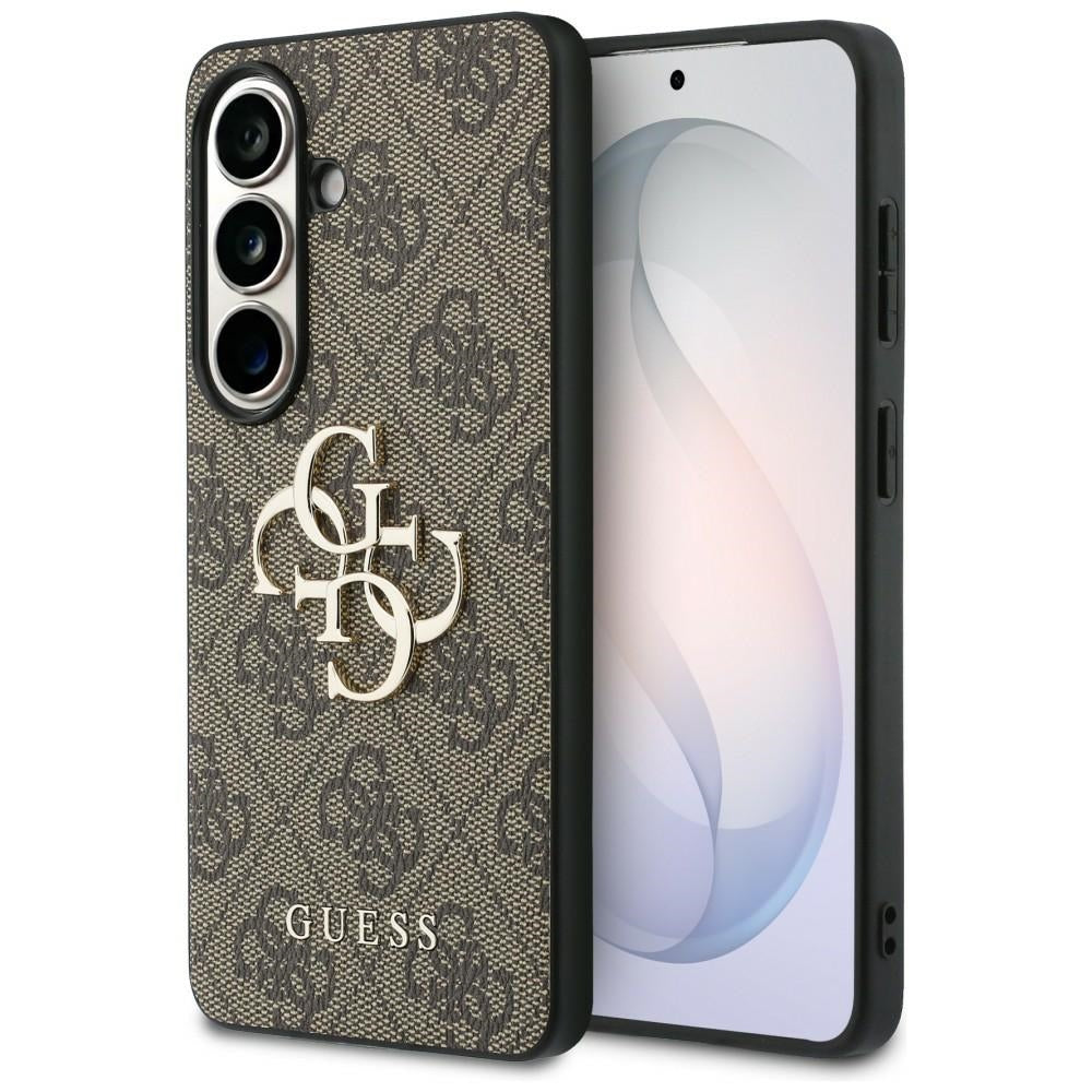 Guess 4G Big Metal Logo Case til Samsung Galaxy S26 Plus - Brunt