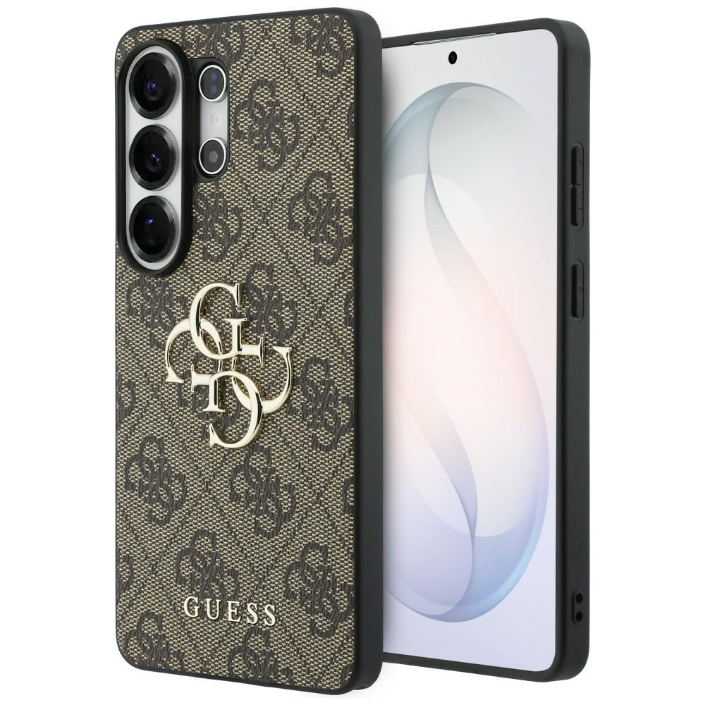 Guess 4G Big Metal Logo Case for Samsung Galaxy S26 Ultra - Brown