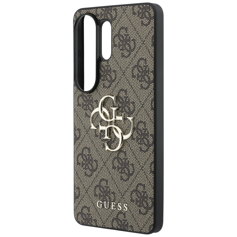 Guess 4G Big Metal Logo Case for Samsung Galaxy S26 Ultra - Brown