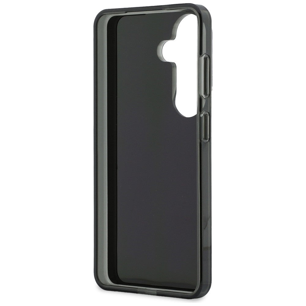 Guess IML Big Metal 4G Script-kasse til Samsung Galaxy S26 - sort