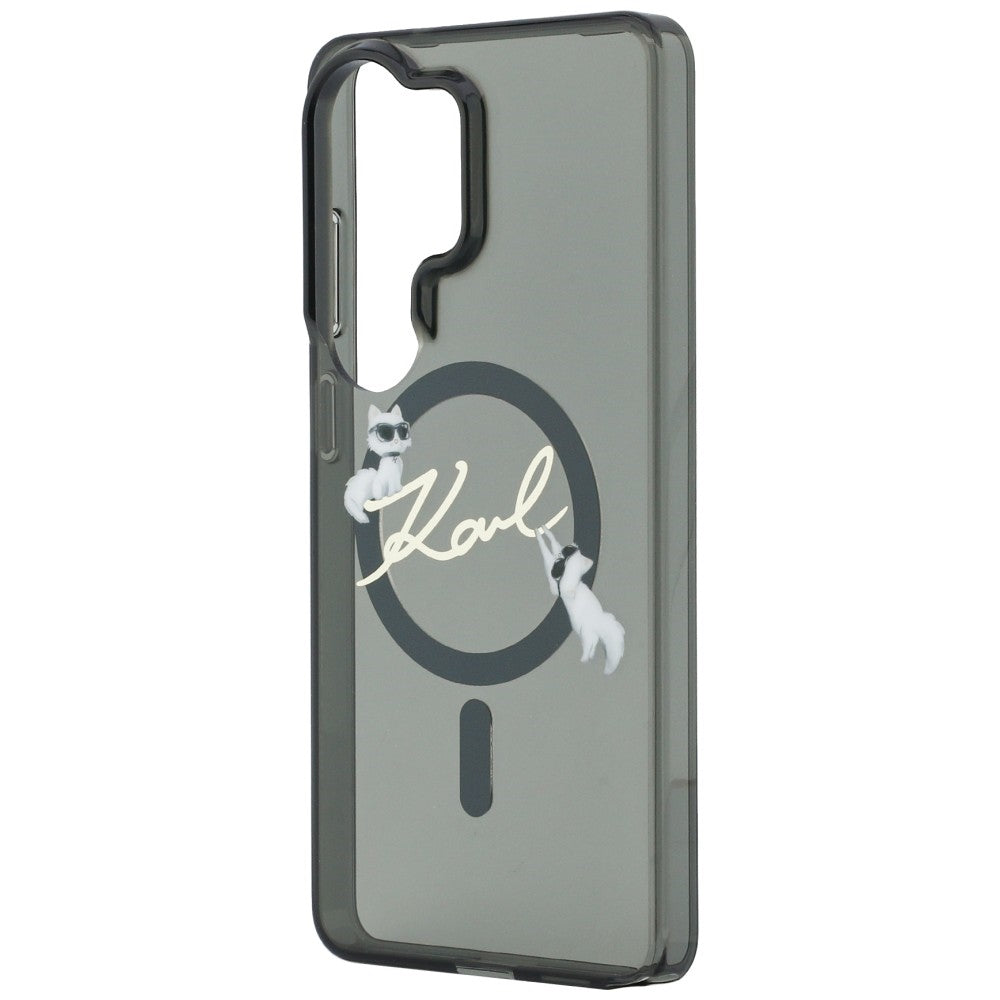 Karl Lagerfeld IML KC Script MagSafe Case for Samsung Galaxy S26 Ultra - Black