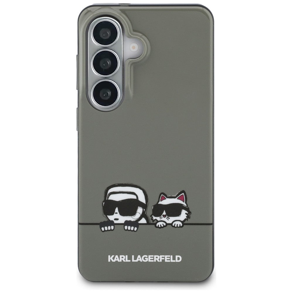 Karl Lagerfeld IML Peekaboo Karl & Choupette MagSafe Case til Samsung Galaxy S26 - sort