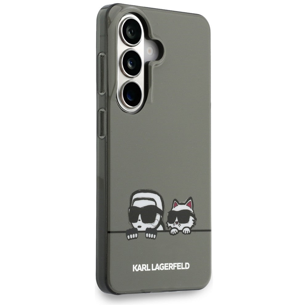 Karl Lagerfeld IML Peekaboo Karl & Choupette MagSafe Case til Samsung Galaxy S26 - sort