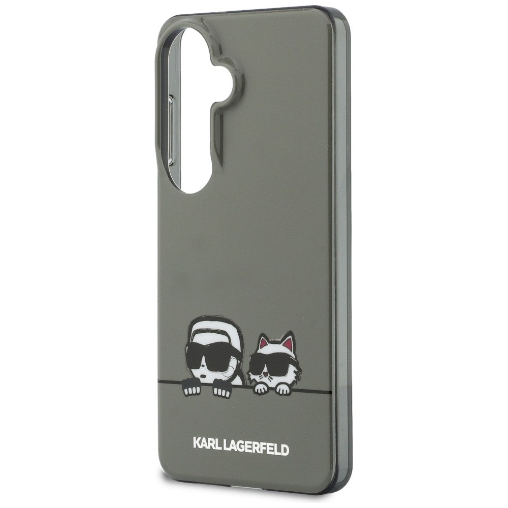 Karl Lagerfeld IML Peekaboo Karl & Choupette MagSafe Case til Samsung Galaxy S26 - sort