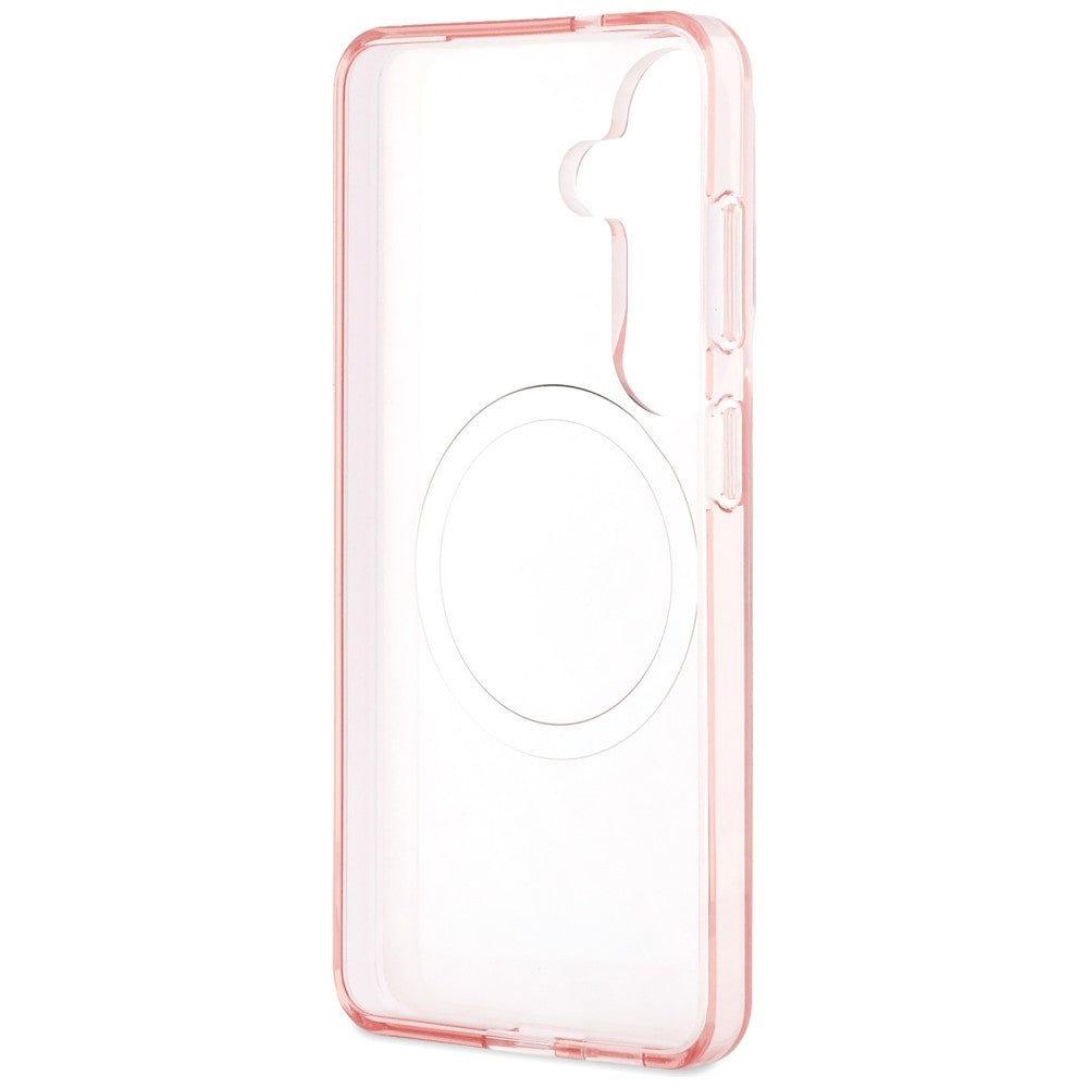 Karl Lagerfeld IML Gentaget Choupette MagSafe Case til Samsung Galaxy S26 Plus - Pink