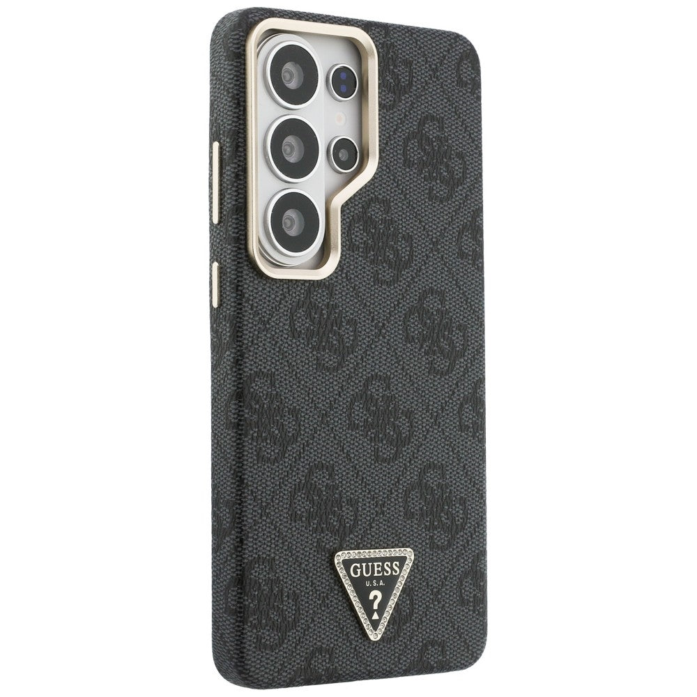 Guess 4G Triangle Logo MagSafe case for Samsung Galaxy S26 Ultra - black