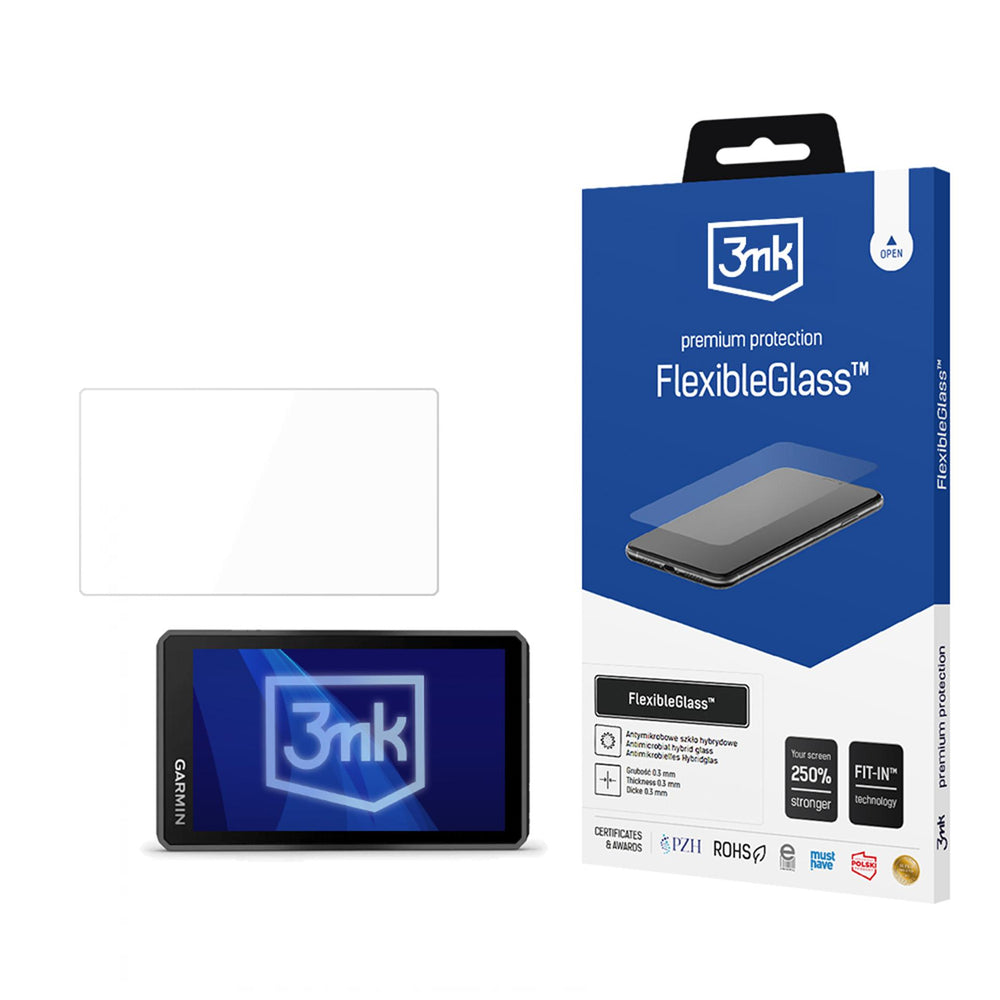 3mk FlexibleGlass Hybrid Glass til Garmin zumo XT3 4.7
