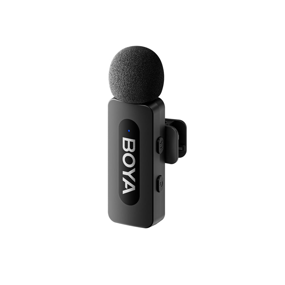 BOYA BY-V1 V2.0 trådløs mikrofon 2.4GHz - sort