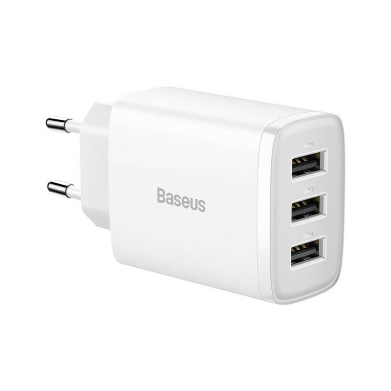 Baseus CCXJ020102 oplader til mobil enhed Universel Hvid Vekselstrøm Indendørs