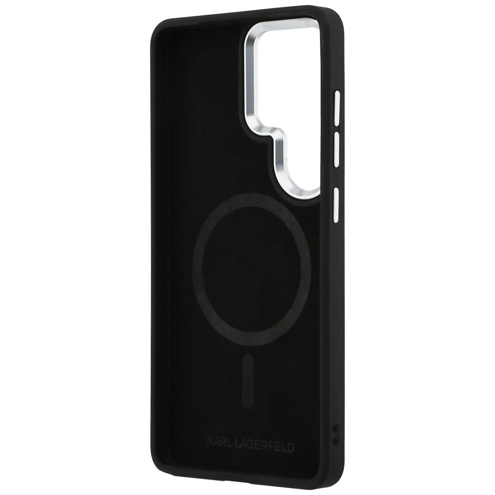 Karl Lagerfeld Embossed Ring Initialer MagSafe Case til Samsung Galaxy S26 Ultra - Brown