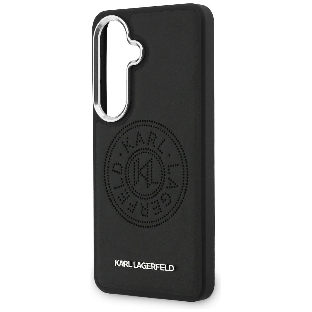 Karl Lagerfeld Perforeret KL MagSafe Case til Samsung Galaxy S26+ - sort