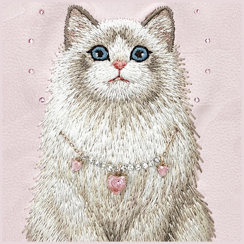 Nimmy Lucky Fashion Cat MagSafe-hylster til iPhone 17 Pro Max - pink