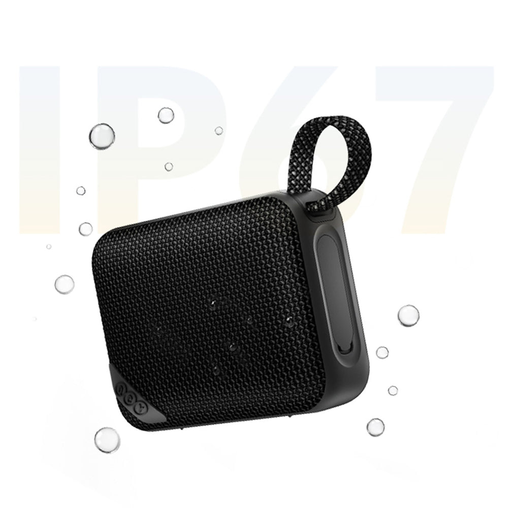 QCY SP2 IP67 Bluetooth Speaker with RGB Backlight and Stereo Mode - Black