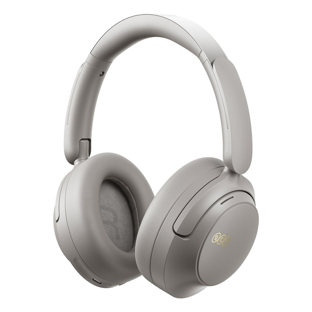 QCY H3S Wireless On-Ear Headphones with LDAC and ANC Noise Cancellation - Gray