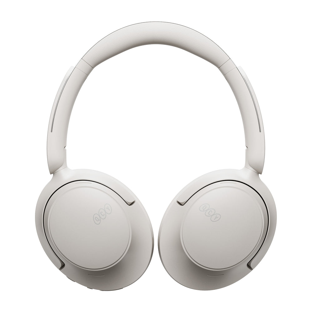 QCY H3S Wireless On-Ear Headphones with LDAC and ANC Noise Cancellation - White