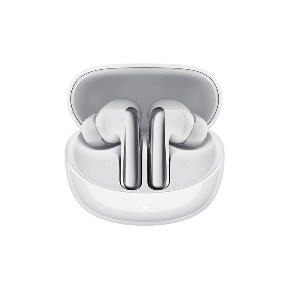 QCY Melobuds N60 Wireless In-Ear Headphones with LDAC and ANC Noise Cancellation - White