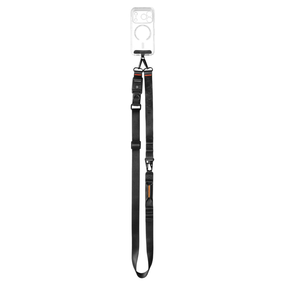 Spigen DA30M Stap Crossbody Phone Lanyard - sort