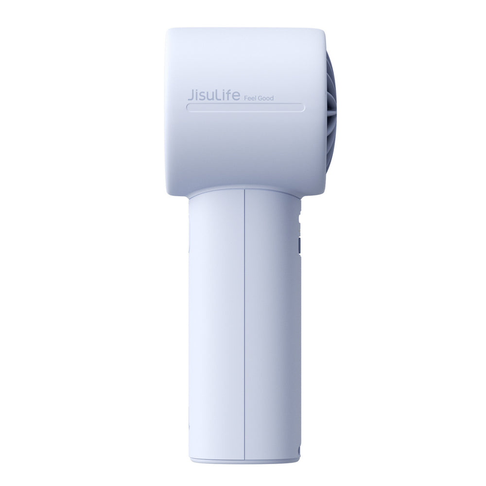 Jisulife håndholdt ventilator 10 4000mAh bærbar USB-ventilator - blå