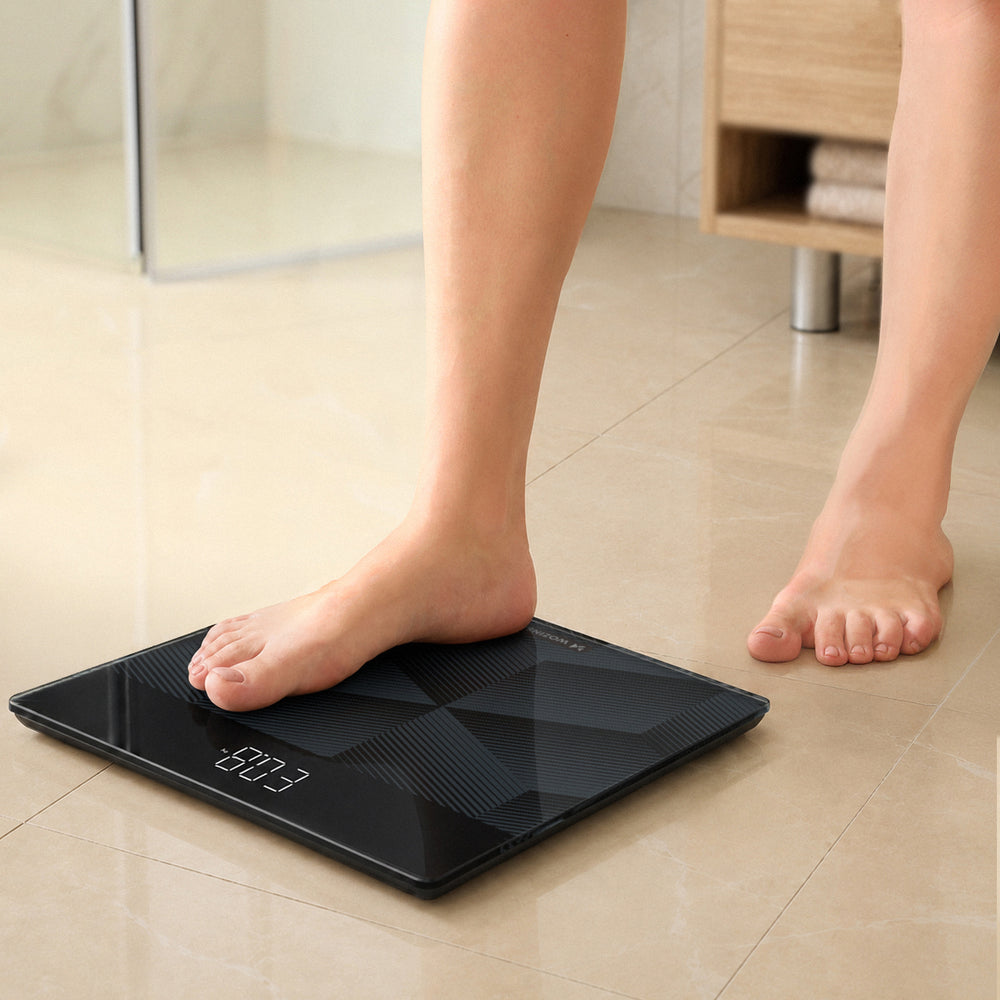 Wozinsky WAL-180 Bathroom Scale up to 180 kg Accurate - Black