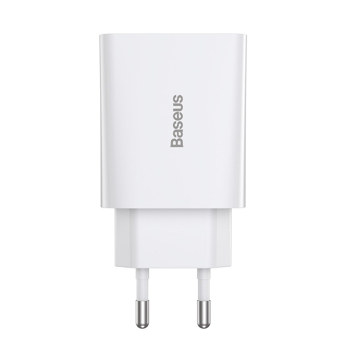 Baseus Speed Mini hurtigoplader, USB-C, PD, 3A, 20W (hvid)