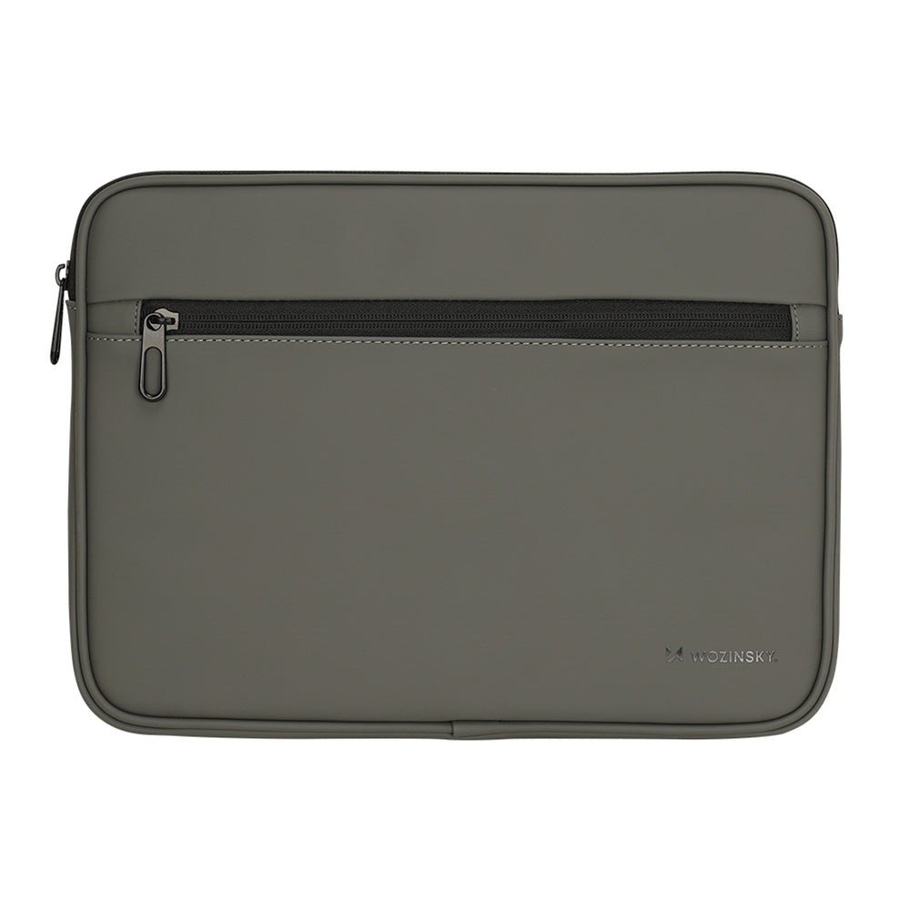 Wozinsky WPL-15 15.6" Laptop Case with Metal Zipper - Gray