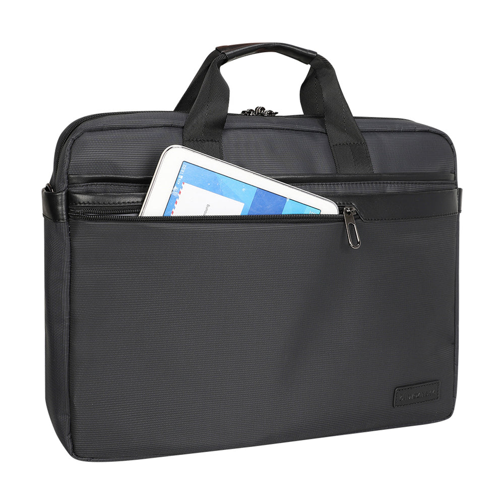 Wozinsky WET-15 15.6" Laptop Bag with Handle and Adjustable Shoulder Strap - Black